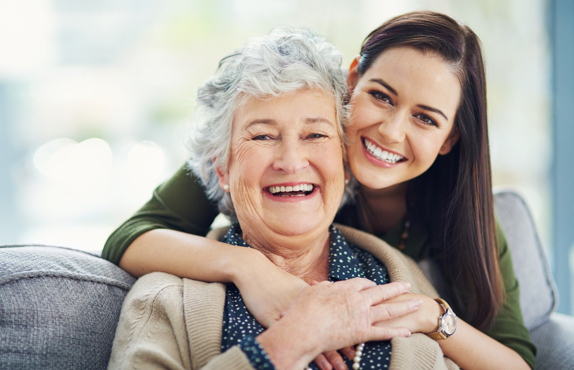 two women